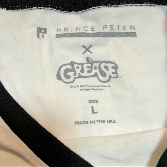 Grease Sandra Dee Olivia Newton John Ringer Tee - Picture 4 of 5